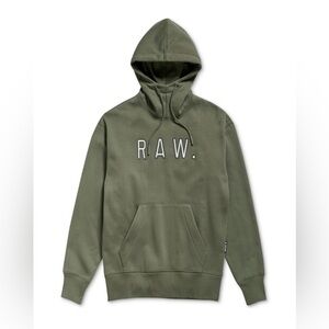 G-Star RAW Vulcanic Loose Hoodie (Light Hunter) Size XL